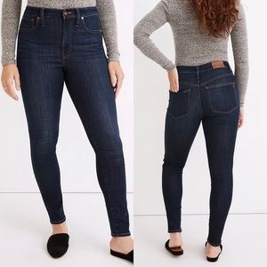 Madewell Curvy High Rise Skinny Jeans in Woodland Wash NWT | 23